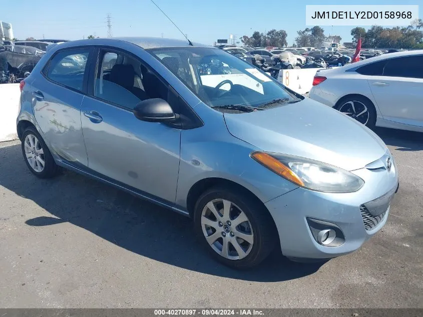 JM1DE1LY2D0158968 2013 Mazda Mazda2 Touring