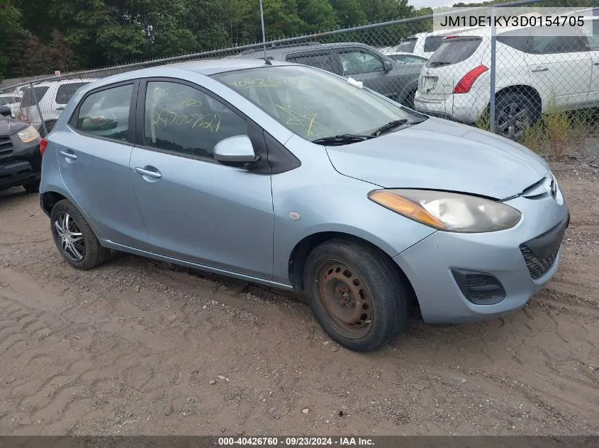 JM1DE1KY3D0154705 2013 Mazda Mazda2 Sport