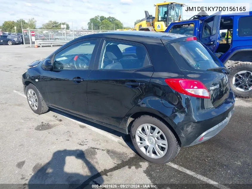 JM1DE1KY7D0156165 2013 Mazda Mazda2 Sport