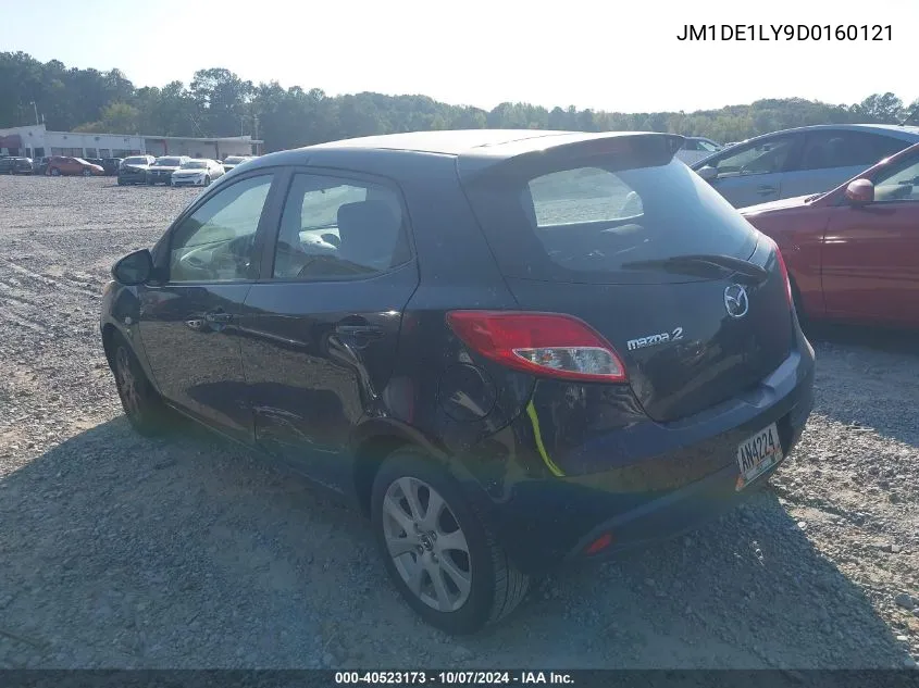 2013 Mazda Mazda2 Touring VIN: JM1DE1LY9D0160121 Lot: 40523173