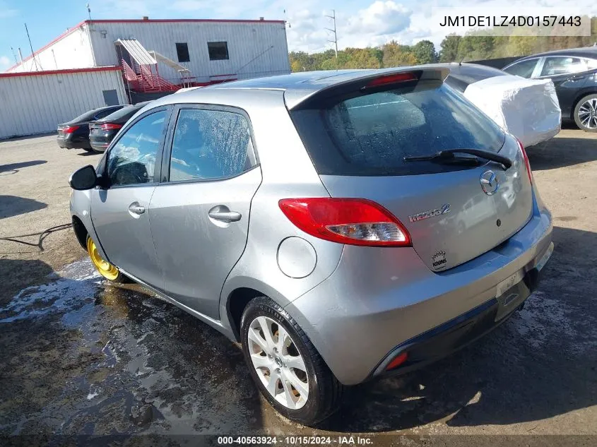 2013 Mazda Mazda2 Touring VIN: JM1DE1LZ4D0157443 Lot: 40563924