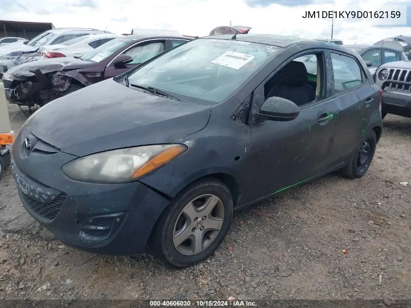 2013 Mazda Mazda2 Sport VIN: JM1DE1KY9D0162159 Lot: 40606030