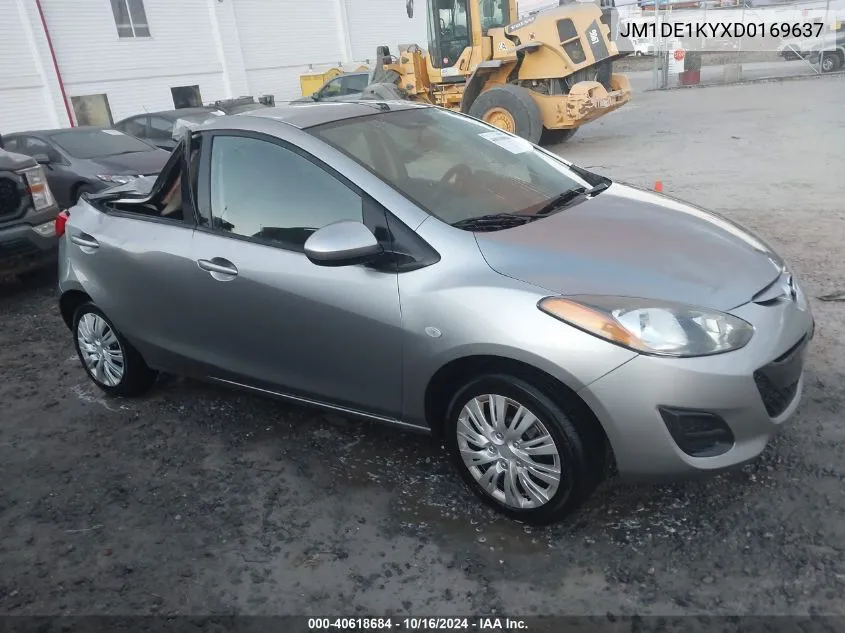 2013 Mazda Mazda2 Sport VIN: JM1DE1KYXD0169637 Lot: 40618684