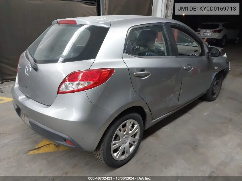 2013 Mazda Mazda2 Sport VIN: JM1DE1KY0D0169713 Lot: 40732423