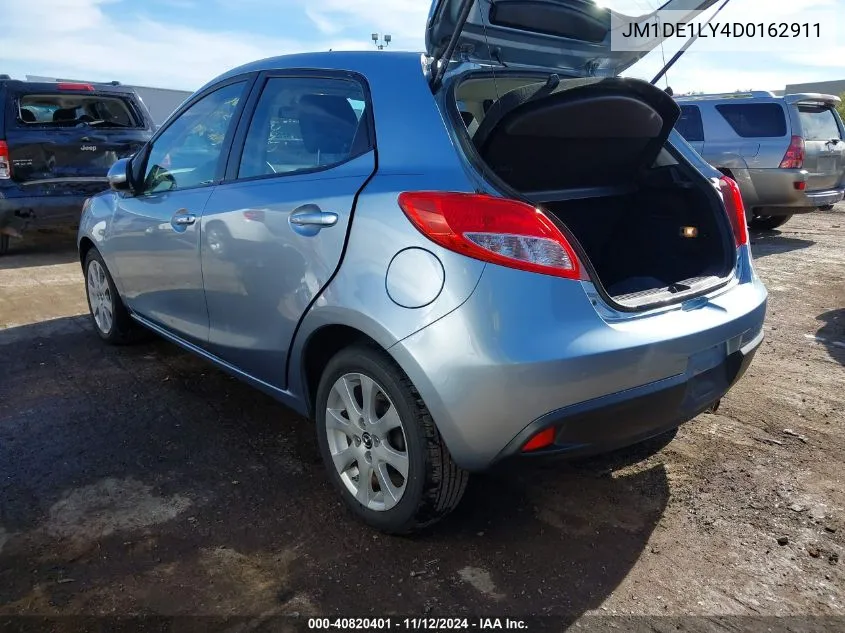 2013 Mazda Mazda2 Touring VIN: JM1DE1LY4D0162911 Lot: 40820401