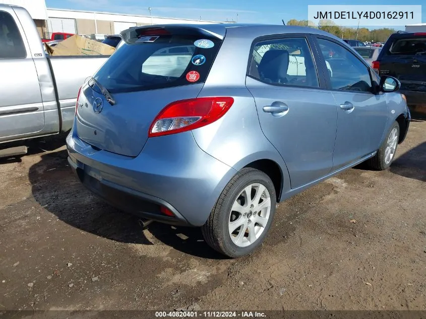 2013 Mazda Mazda2 Touring VIN: JM1DE1LY4D0162911 Lot: 40820401