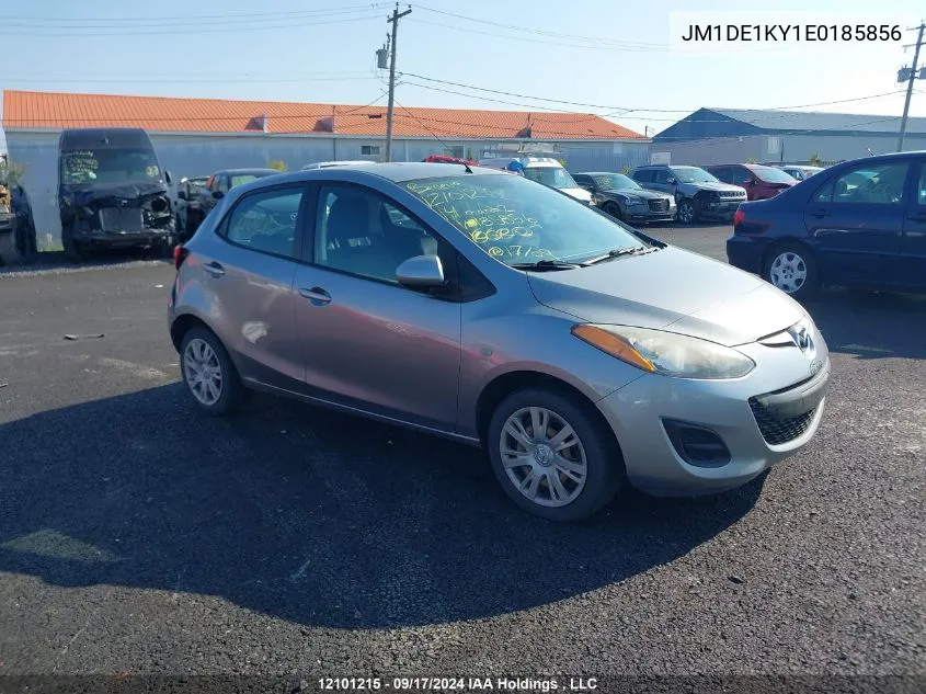 JM1DE1KY1E0185856 2014 Mazda Mazda2