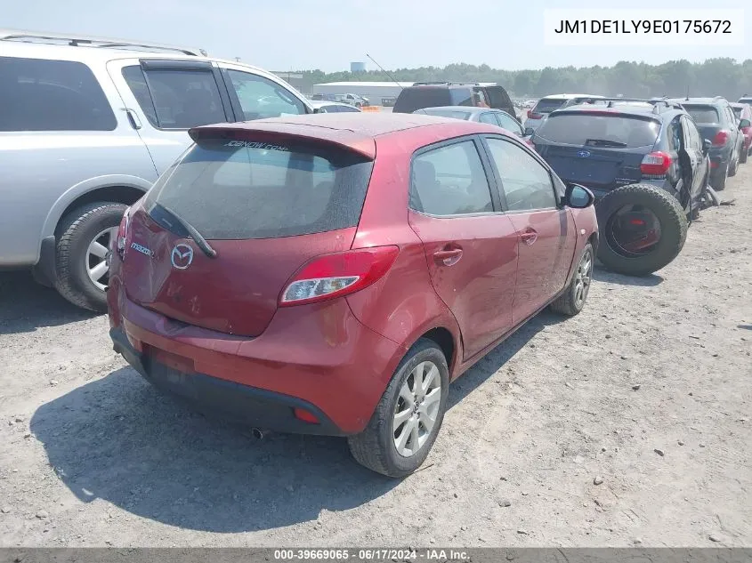 JM1DE1LY9E0175672 2014 Mazda Mazda2 Touring