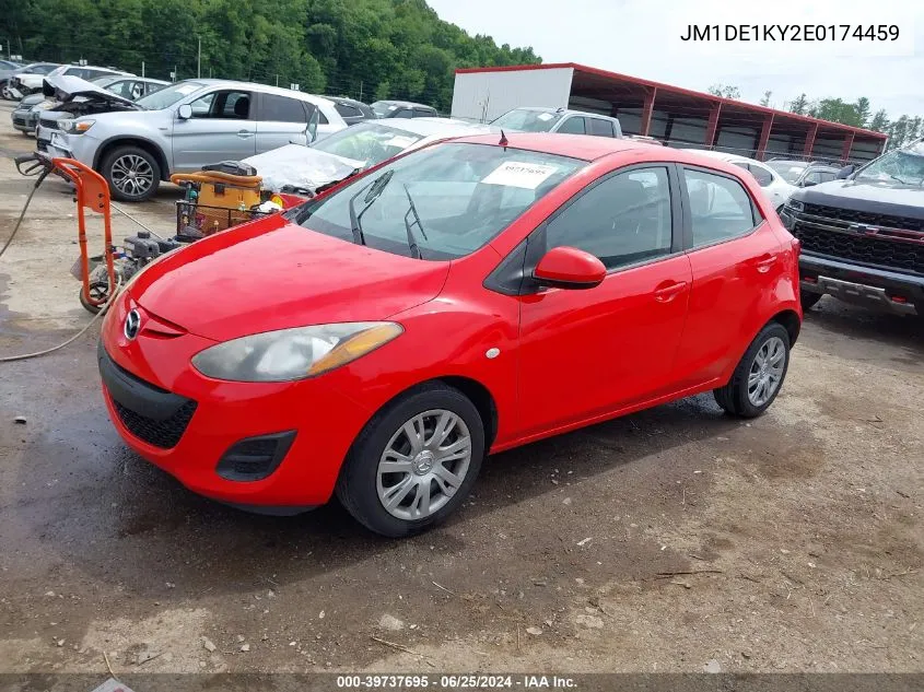 2014 Mazda Mazda2 Sport VIN: JM1DE1KY2E0174459 Lot: 39737695