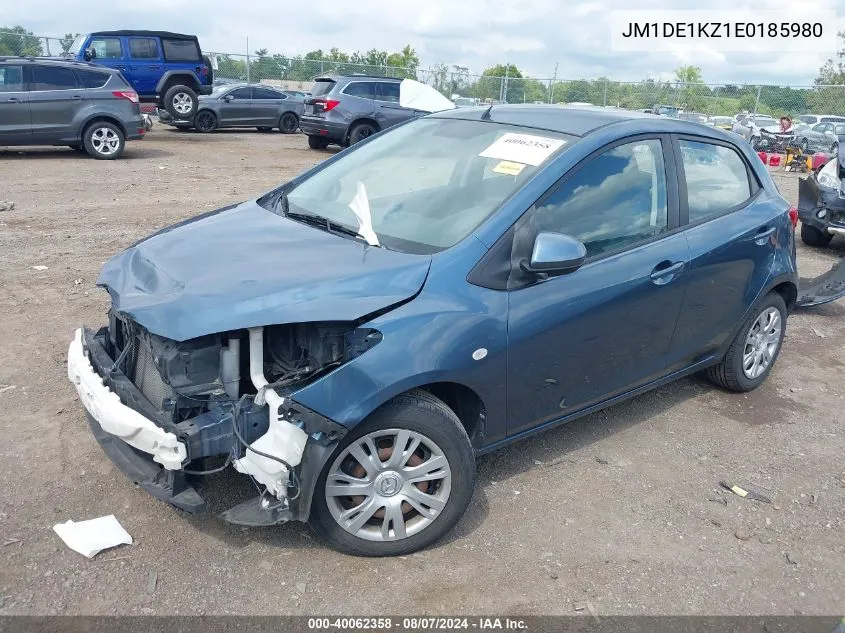 JM1DE1KZ1E0185980 2014 Mazda Mazda2 Sport