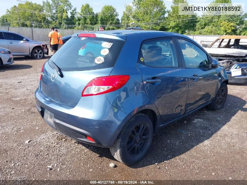 JM1DE1KY8E0188592 2014 Mazda Mazda2 Sport