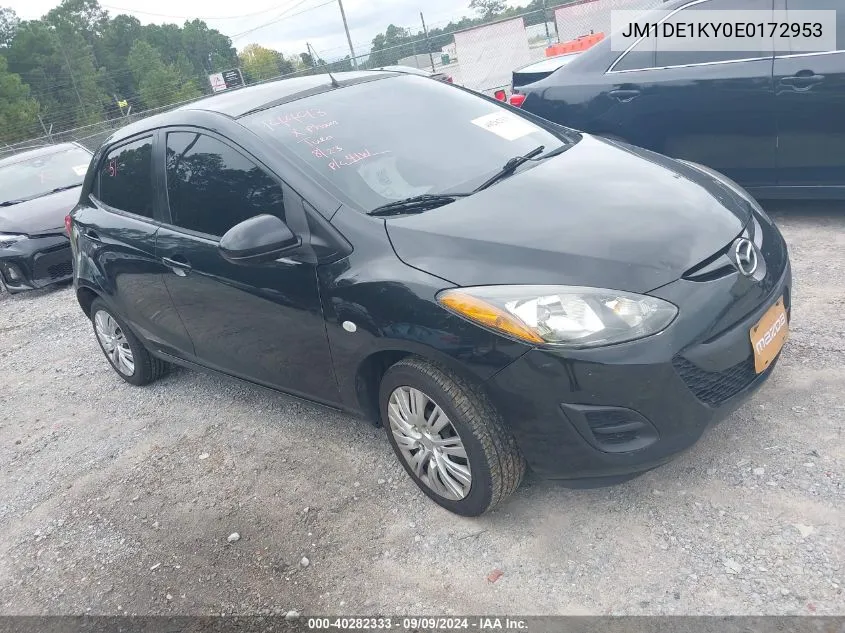 JM1DE1KY0E0172953 2014 Mazda Mazda2 Sport