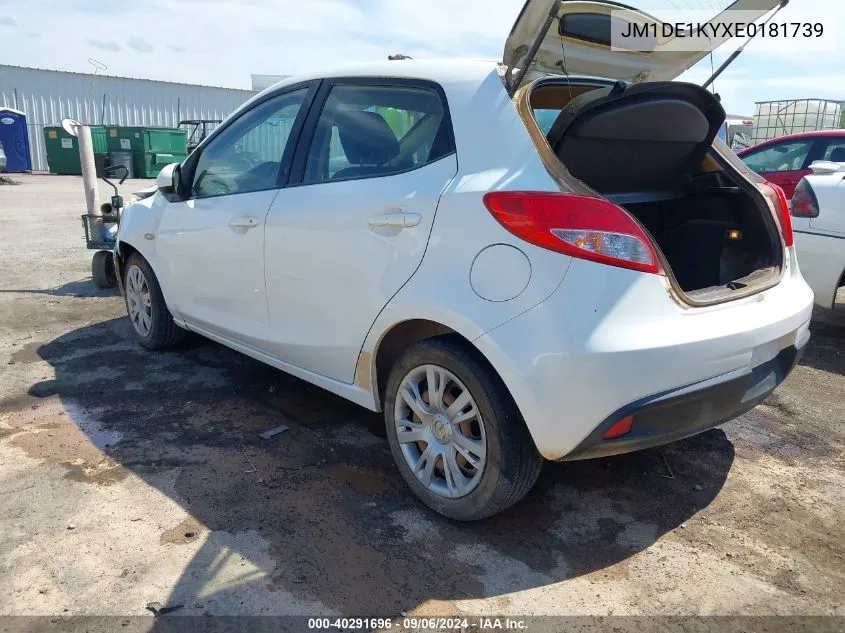 JM1DE1KYXE0181739 2014 Mazda Mazda2 Sport