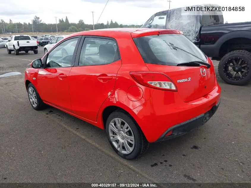 JM1DE1KZXE0184858 2014 Mazda Mazda2 Sport