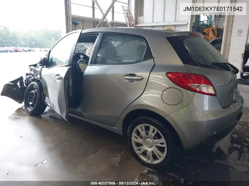 JM1DE1KY7E0171542 2014 Mazda Mazda2 Sport