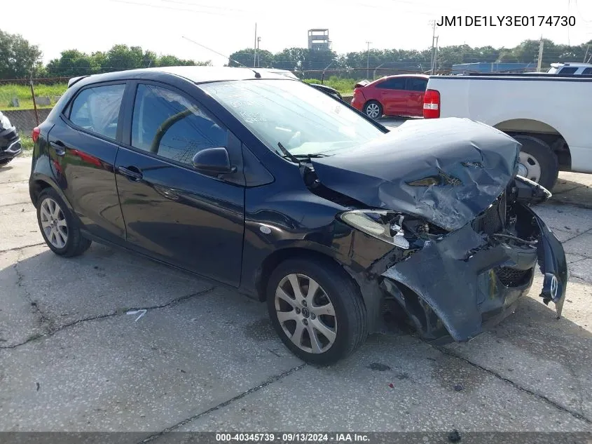 2014 Mazda Mazda2 Touring VIN: JM1DE1LY3E0174730 Lot: 40345739