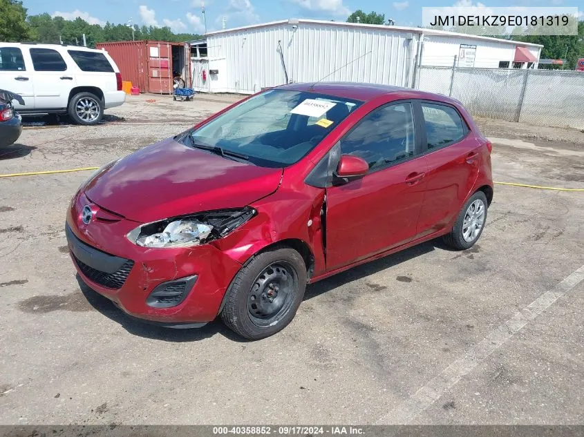 JM1DE1KZ9E0181319 2014 Mazda Mazda2 Sport