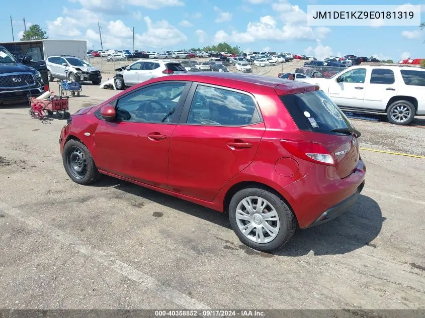 2014 Mazda Mazda2 Sport VIN: JM1DE1KZ9E0181319 Lot: 40358852