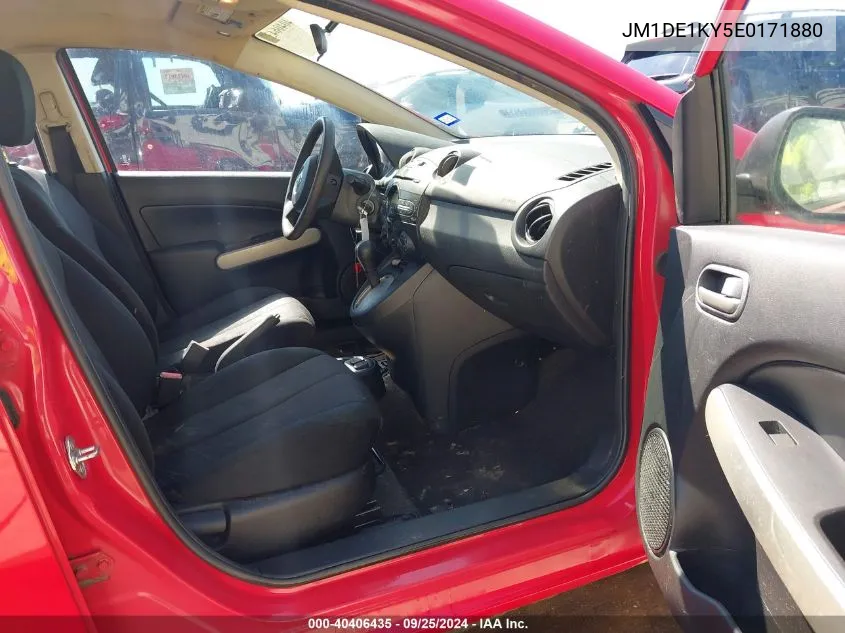 JM1DE1KY5E0171880 2014 Mazda Mazda2 Sport