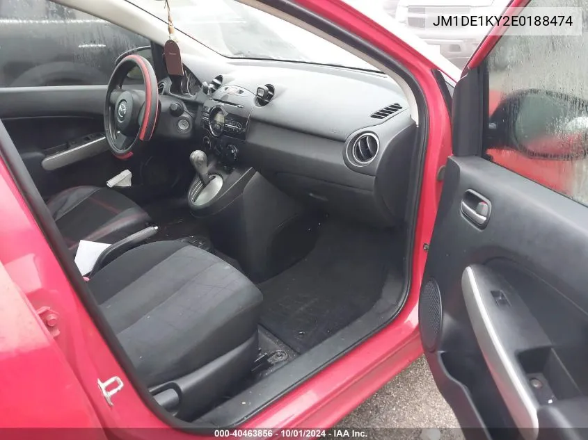 JM1DE1KY2E0188474 2014 Mazda Mazda2 Sport