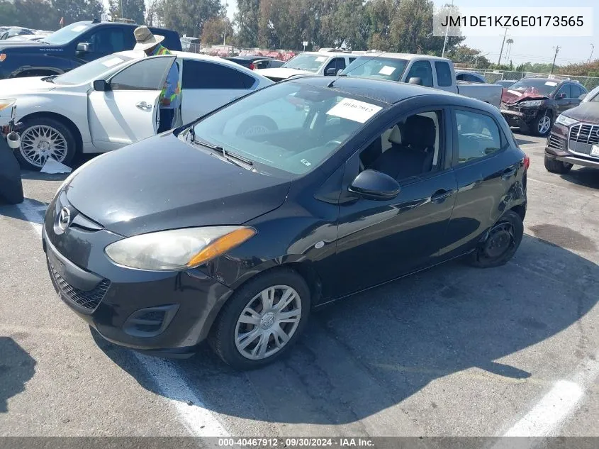 2014 Mazda Mazda2 Sport VIN: JM1DE1KZ6E0173565 Lot: 40467912