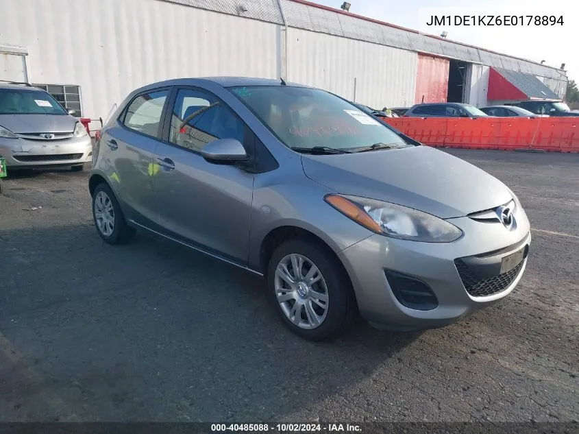 JM1DE1KZ6E0178894 2014 Mazda Mazda2 Sport