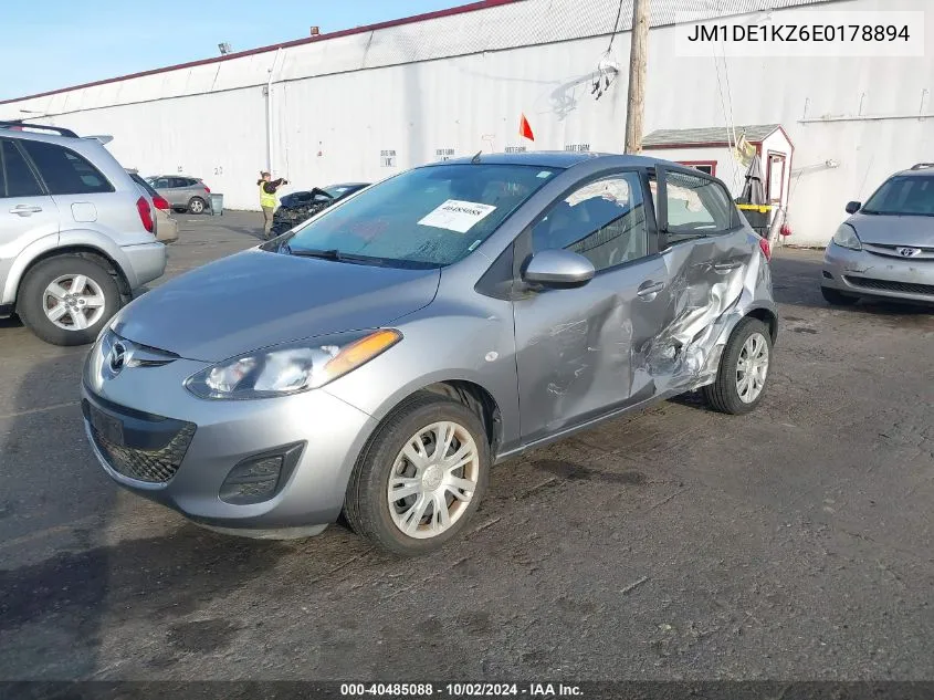 JM1DE1KZ6E0178894 2014 Mazda Mazda2 Sport