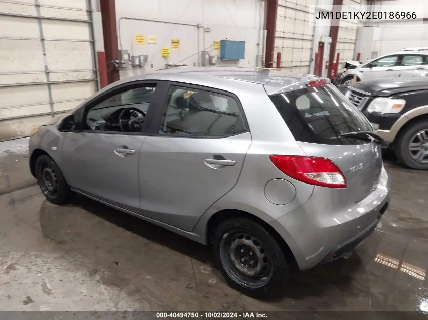 JM1DE1KY2E0186966 2014 Mazda Mazda2 Sport