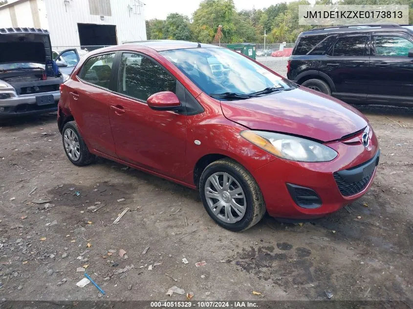 JM1DE1KZXE0173813 2014 Mazda Mazda2 Sport