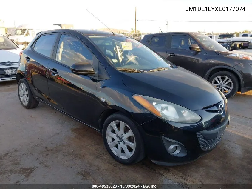 2014 Mazda Mazda2 Touring VIN: JM1DE1LYXE0177074 Lot: 40535628