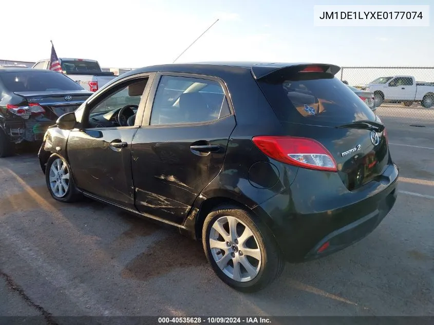 JM1DE1LYXE0177074 2014 Mazda Mazda2 Touring