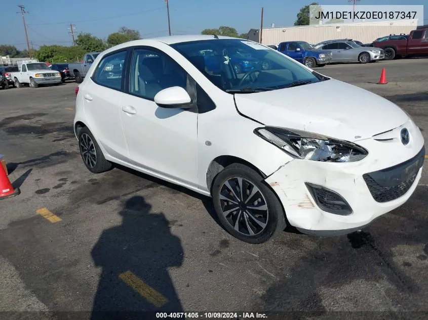 JM1DE1KZ0E0187347 2014 Mazda Mazda2 Sport