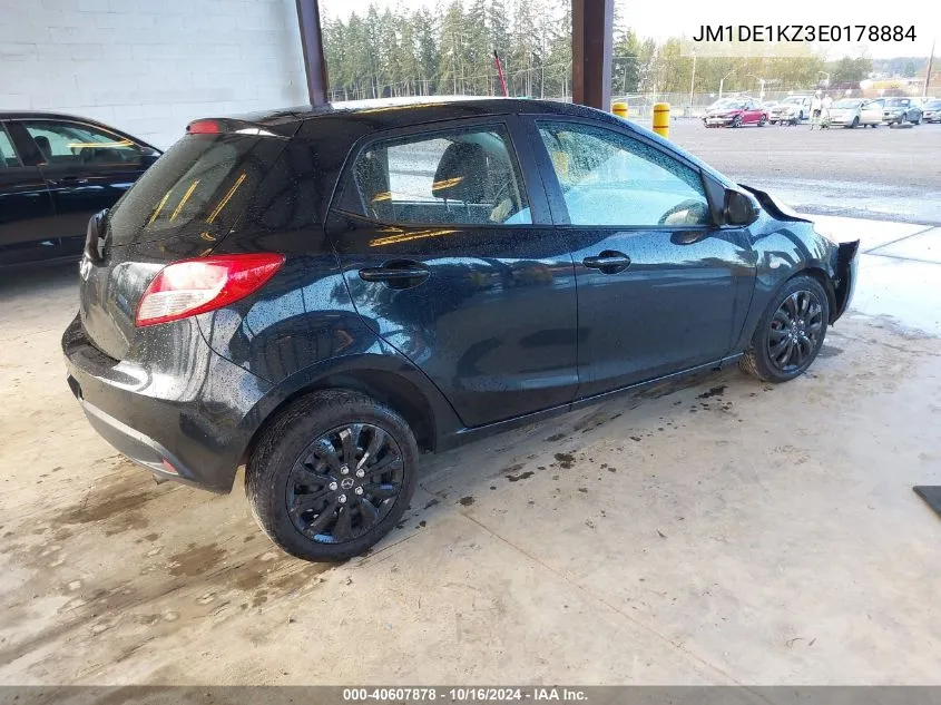 JM1DE1KZ3E0178884 2014 Mazda Mazda2 Sport