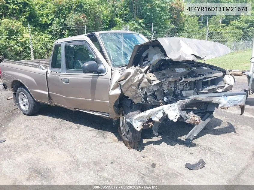 4F4YR16D13TM21678 2003 Mazda B2300 Se