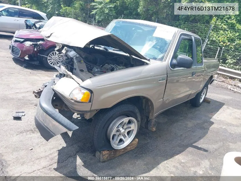 2003 Mazda B2300 Se VIN: 4F4YR16D13TM21678 Lot: 39515877