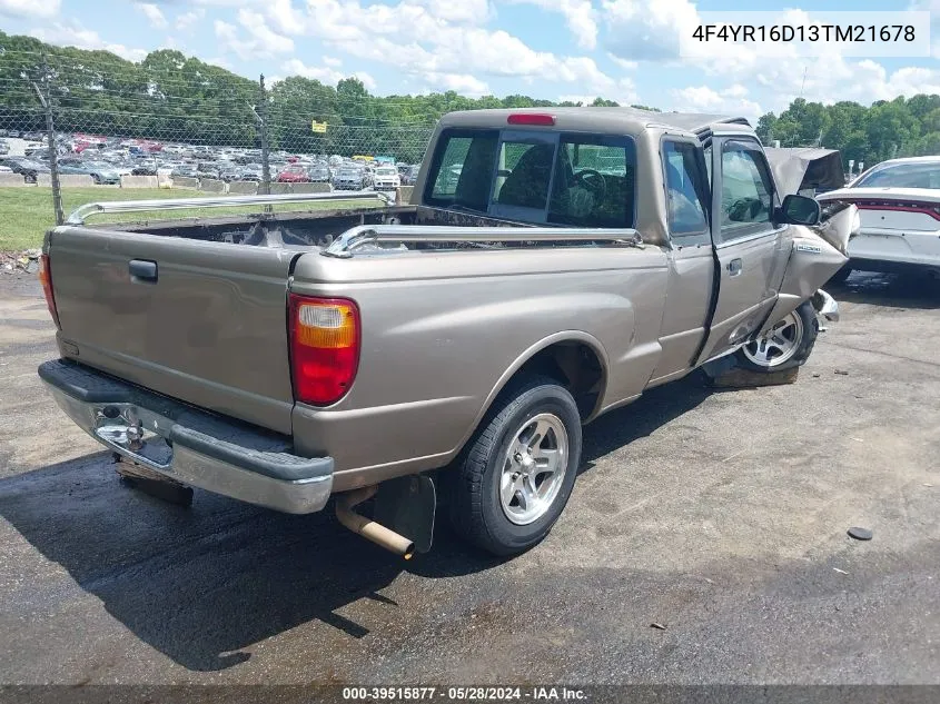 2003 Mazda B2300 Se VIN: 4F4YR16D13TM21678 Lot: 39515877