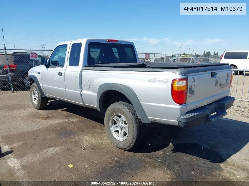 2004 Mazda B4000 VIN: 4F4YR17E14TM10379 Lot: 40542592