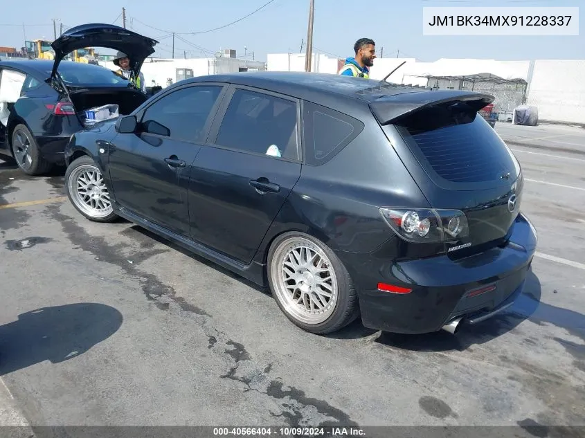 2009 Mazda Mazdaspeed3 Grand Touring VIN: JM1BK34MX91228337 Lot: 40566404