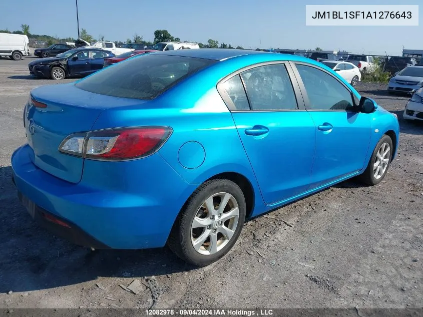 JM1BL1SF1A1276643 2010 Mazda Mazda3 Sport