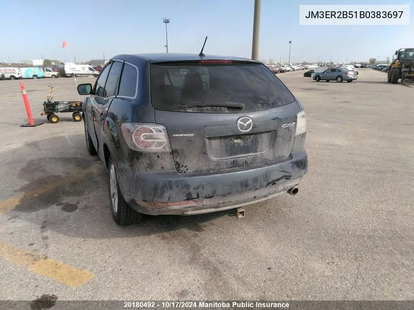 JM3ER2B51B0383697 2011 Mazda Cx -7 Gx