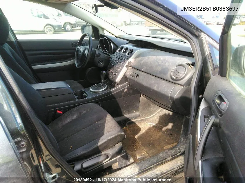 JM3ER2B51B0383697 2011 Mazda Cx -7 Gx