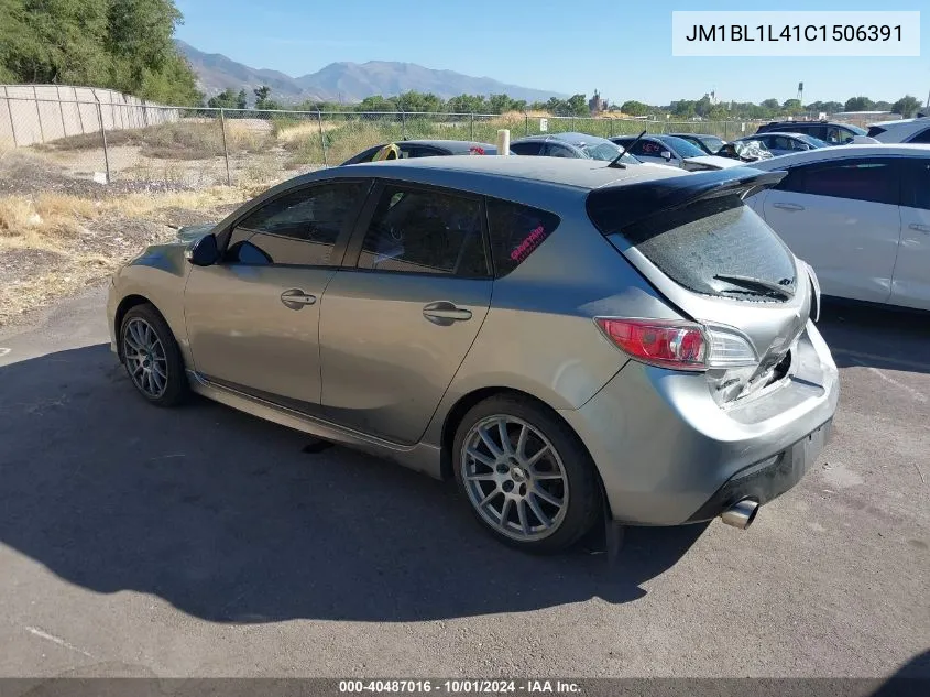 2012 Mazda Mazdaspeed3 Touring VIN: JM1BL1L41C1506391 Lot: 40487016