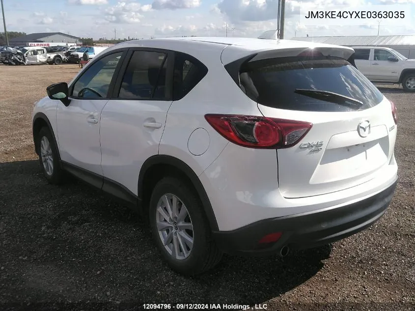 JM3KE4CYXE0363035 2014 Mazda Cx -5 Gt 4Dr Awd