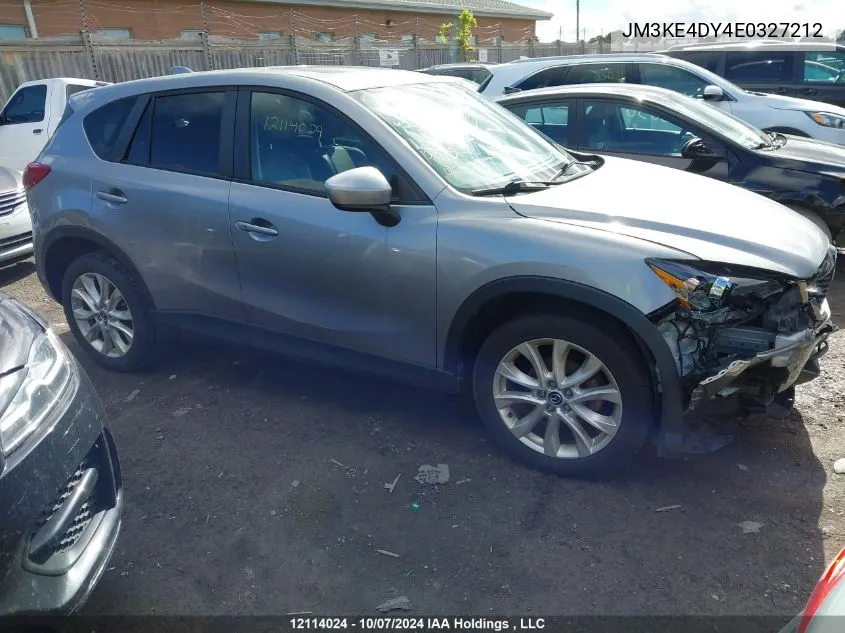 JM3KE4DY4E0327212 2014 Mazda Cx -5 Gt 4Dr Awd