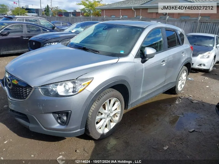 2014 Mazda Cx -5 Gt 4Dr Awd VIN: JM3KE4DY4E0327212 Lot: 12114024