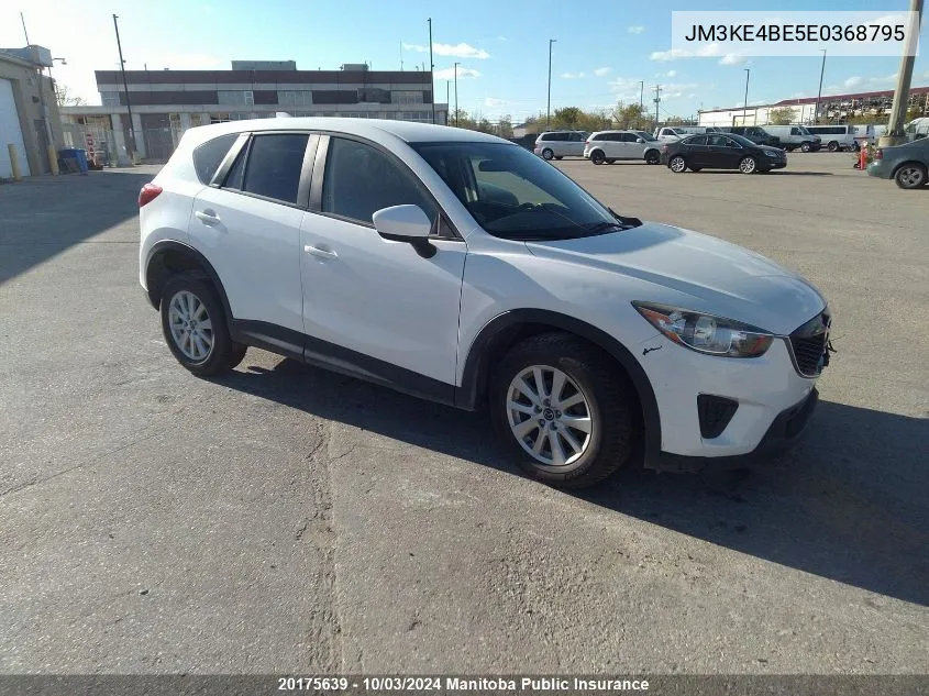 2014 Mazda Cx -5 Gx VIN: JM3KE4BE5E0368795 Lot: 20175639