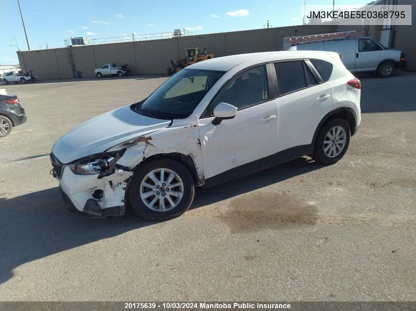 2014 Mazda Cx -5 Gx VIN: JM3KE4BE5E0368795 Lot: 20175639