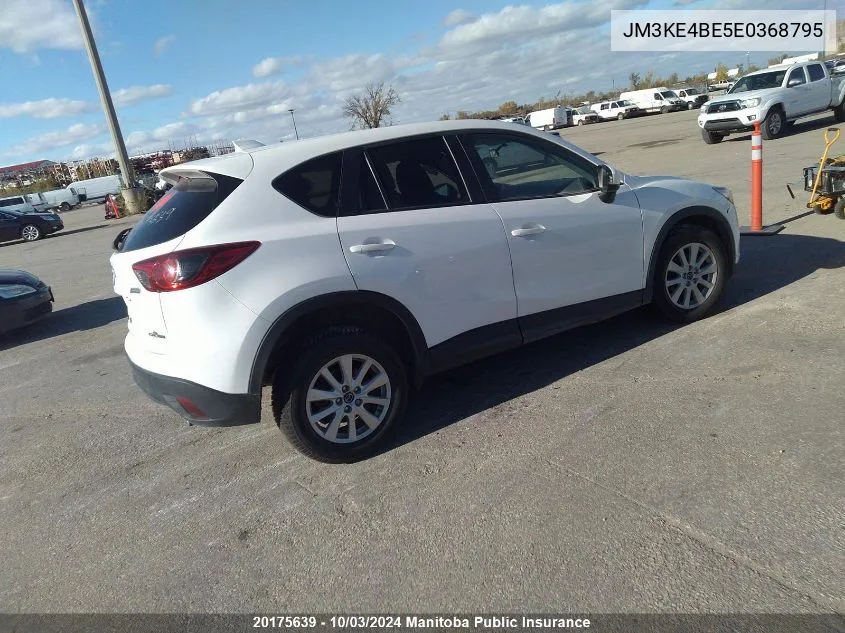 2014 Mazda Cx -5 Gx VIN: JM3KE4BE5E0368795 Lot: 20175639