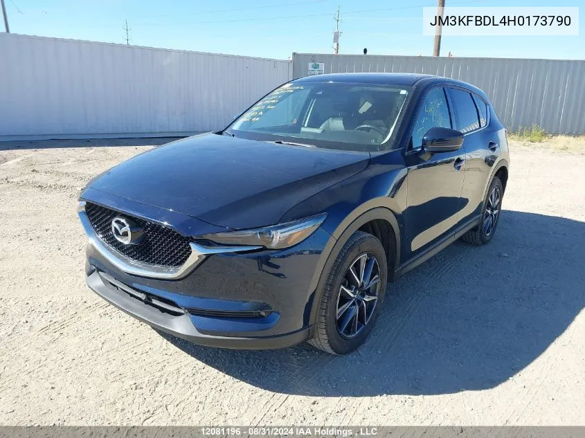 JM3KFBDL4H0173790 2017 Mazda Cx -5 Gt 4Dr Awd