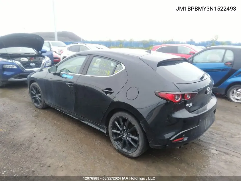 JM1BPBMY3N1522493 2022 Mazda Mazda3 Sport